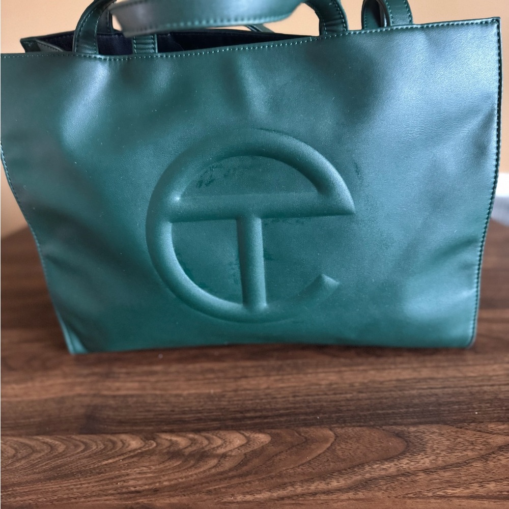 Telfar Forest Green Tote Bag